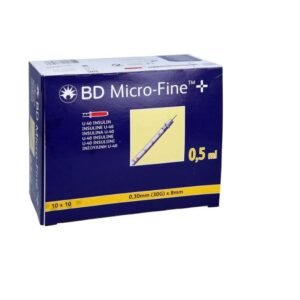 BD Micro-Fine Plus U40 0.5ml Syringe 0.30mm (30G) x 8mm